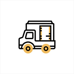 truck icon vector illustration