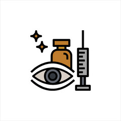 eye icon vector illustration