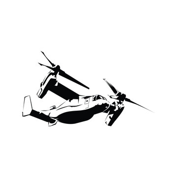 Tilt rotor aircraft design template