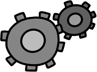 Car parts illustration icon