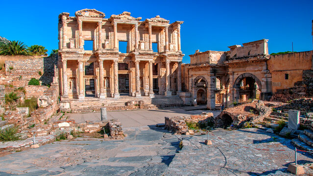 Library of Celsus, Ephesus, Selcuk, Turkiye