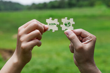 Diverse Hands Connecting Puzzle Pieces for Environmental Unity