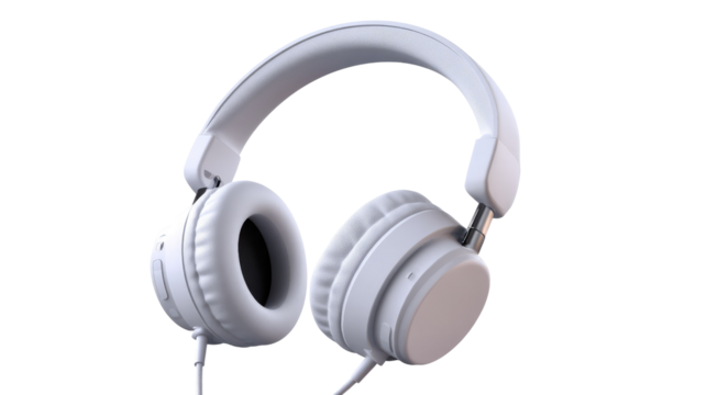 Cool Grey Headphones: Immerse yourself in superior sound with these sleek, stylish headphones, crafted for optimal audio experience.