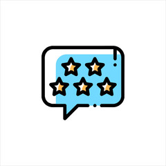 vector illustration of a set of colorful gears