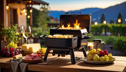 チーズフォンデュ