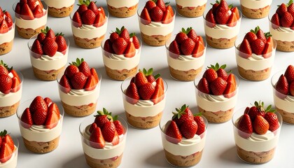 いちごのパフェ
