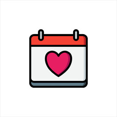 red heart icon