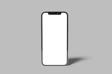 smartphone 12 mini blank mockup