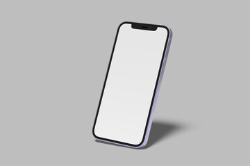 smartphone 12 mini blank mockup