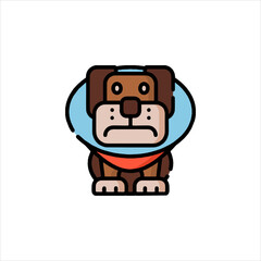 cartoon character of man