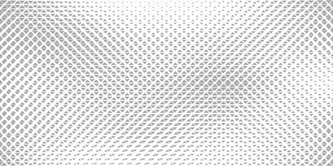Halftone triangles pattern. Abstract geometric gradient background. Vector illustration, EPS 10.