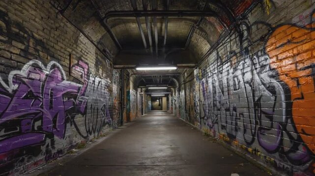 Leake Street: London's graffiti tunnel.