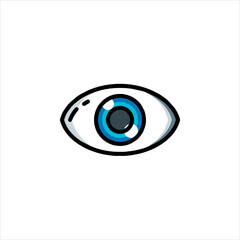 blue eye icon