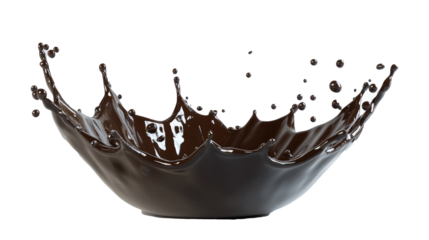 Liquid chocolate splashing, Chocolate or Cocoa splash, Chocolate day, 7 july