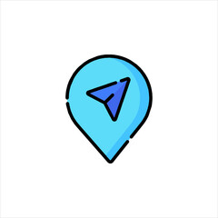 map pointer icon