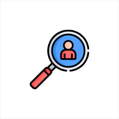man with magnifying glass