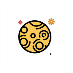 abstract background with circles