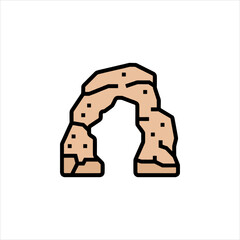 vector image of a horse