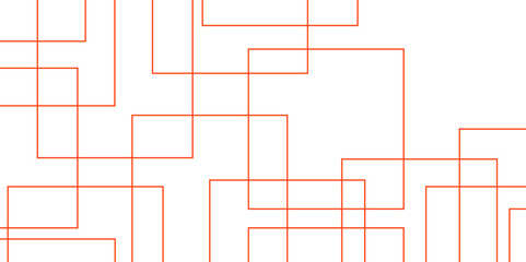 Abstract colorful geometric pattern square and random lines. Glowing Futuristic technology geometric concept. Modern luxury template design abstract red square lines pattern elements with lighting.