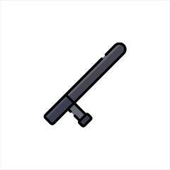 security camera isolated on white