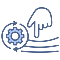 Resilient System Blue Icon