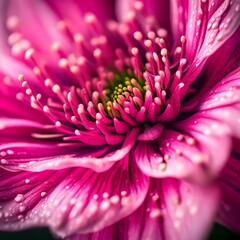 close up of pink gerber daisy