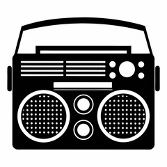 radio cassette player