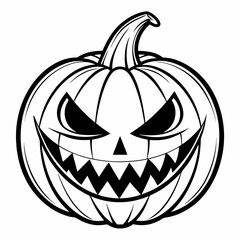vector halloween pumpkin