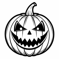 halloween pumpkin vector