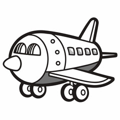 vector airplane icon