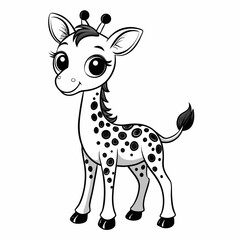 giraffe vector illustration