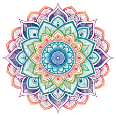 Outline Mandala for Coloring Book Page. Oriental Mandala vector. Mandala Coloring book line art vector illustration. Vector abstract mandala pattern. Hand drawn doodle mandalas coloring book.