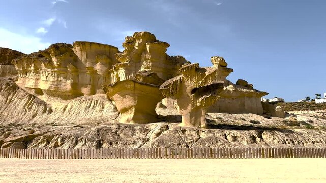 Gredas de Bolnuevo, Murcia, Spain