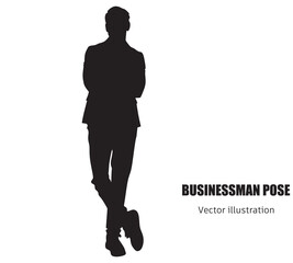 Stylish middle aged business man, mature professional executive, businessman leader fashion model wearing suit looking at camera isolated on white background posing for vertical full body portrait.