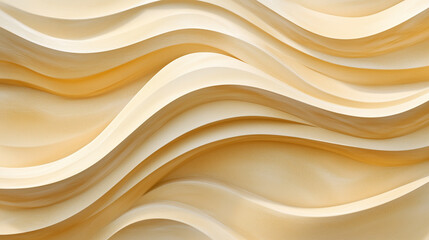 Obraz premium Sand texture pattern with wavy background showing beach surface and desert nature. Abstract granular shapes with creative wave lines 