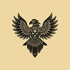 Obraz premium eagle with wings