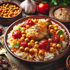 chicken with vegetables