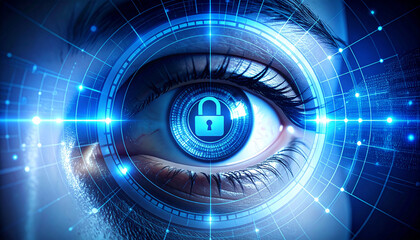 Biometric Security: Digital Eye Scan for Data Privacy