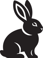 Rabbit Silhouette Vector Set – Bunny Clipart for Easter, Spring, Wildlife, and Animal-Themed Design Projects