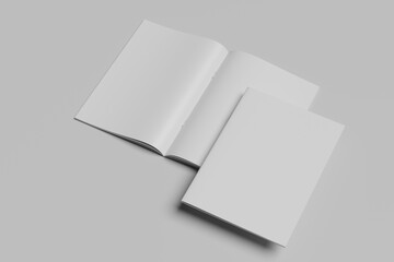 Blank A4 Brochure/Catalogue Mock-up