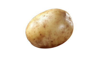  Potato Isolated on Transparent Background