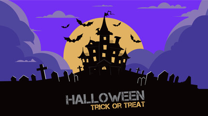 Halloween Trick or Treat background