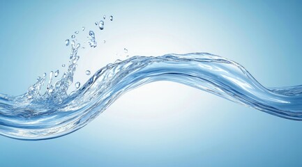 Fluid water waves with splashes