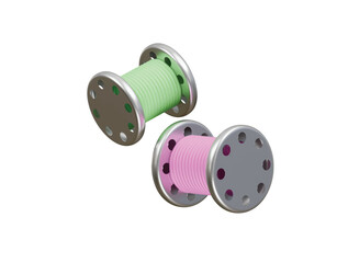 bobbin icon 3d illustration render