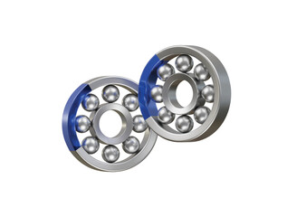 ball bearing icon 3d illustration render