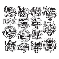 Pregnancy SVG Bundle