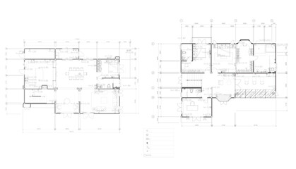 Drawings, decorations, interior design, trim, positioning, first-floor, second-floor plug switch, vector format