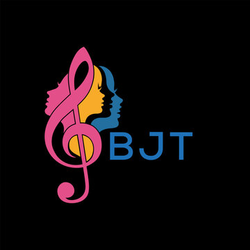 BJT letter logo. BJT Musical Band Logo. BJT best icon.	
