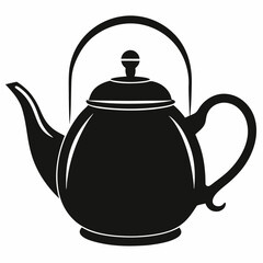 teapot isolated on white