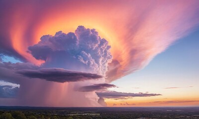 노을 붉은노을 멋진하늘